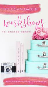 sparkle society freebies workshops for photographers