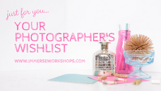 a photographers wishlist from sparkle society