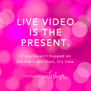 Sparkle Society Facebook Live Video