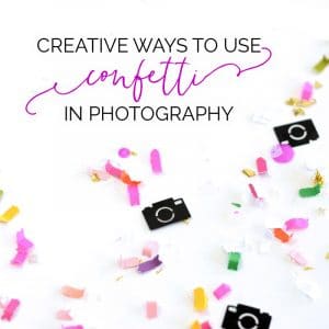 confetti photography sparkle society