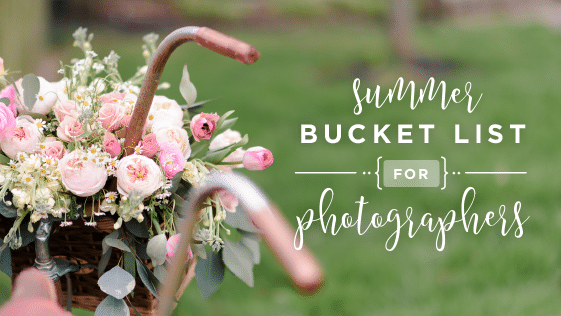 photography bucket list