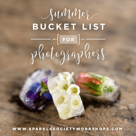 bucket list for photographers