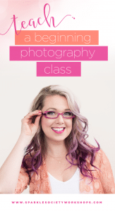 let me help you teach a camera class