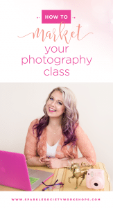 market your photography class