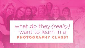 teach the right things in photography class