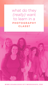 teach the right things in photography class