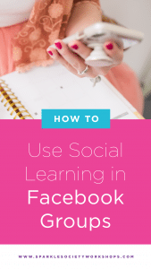 facebook groups social learning