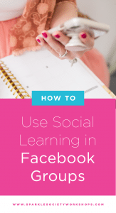 facebook groups social learning