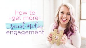 get more social engagement