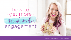 get more social engagement