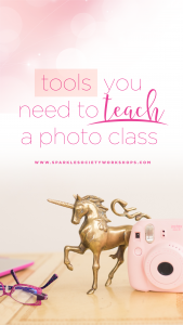 how to teach a photography workshop