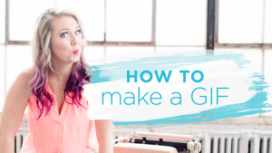 how to make a gif for a wordpress blog