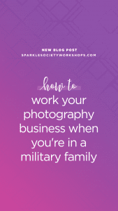 military family photography business